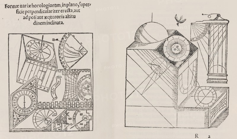 Horologiographia, post priorem aeditionem per Sebast. Munsterum, 1533.