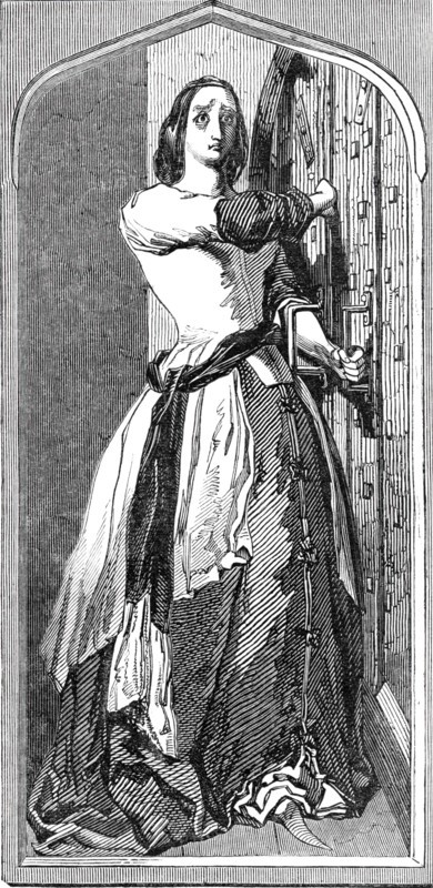 Loyalty: Catherine Douglas barring the door