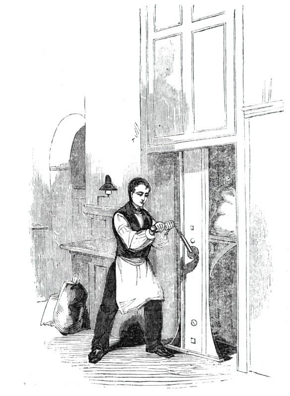 The General Post-Office; Letter-bag hoist