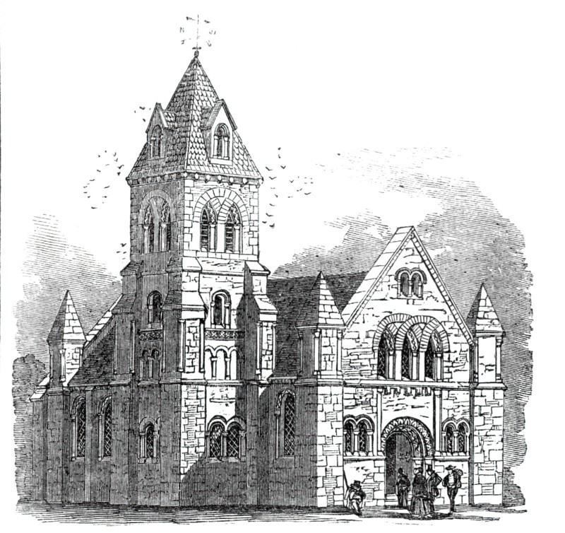 New Church at Llanmyneck