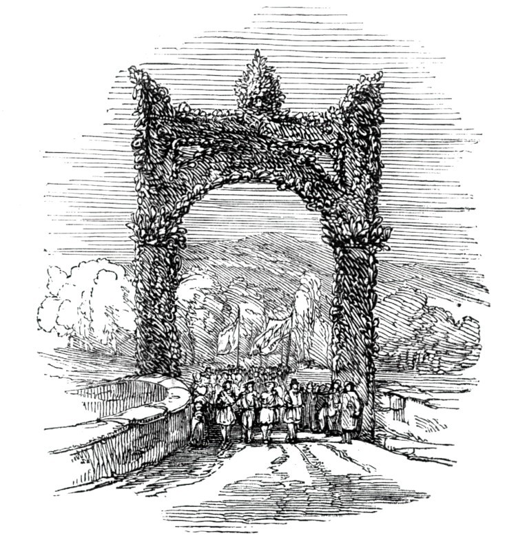 Arch on the Old Brig of Doon