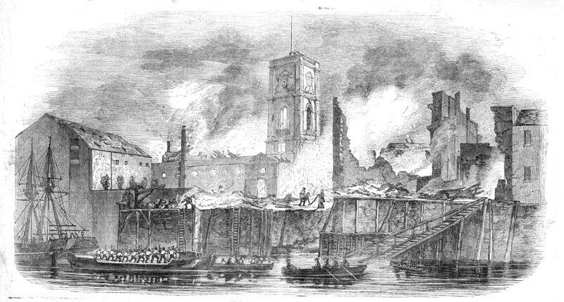 Ruins of the fire