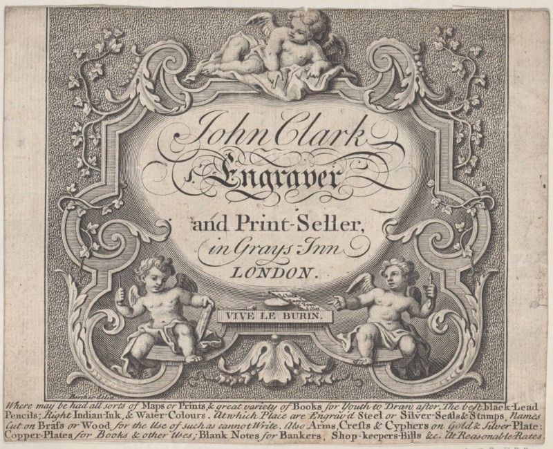 Trade Card for John Clark