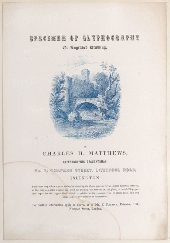 Trade Card for Charles H. Matthews