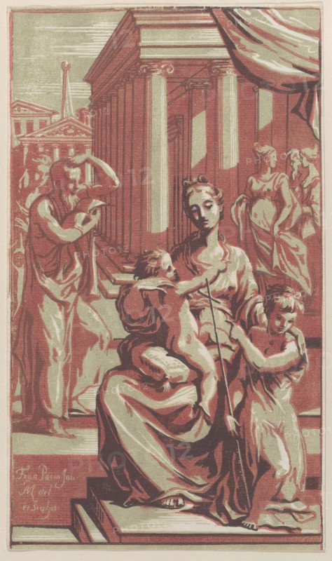 The Virgin and Child with Saint John the Baptist