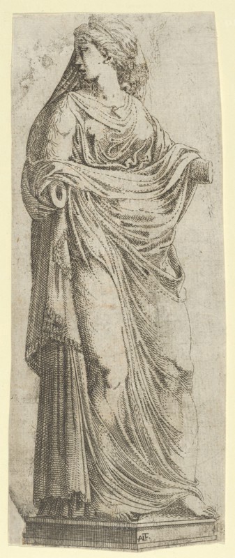 Woman Turned to the Right
