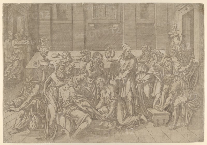 Jesus Washing the Feet of the Disciples