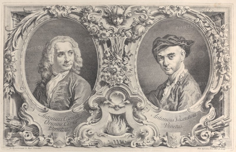 Portraits of Canaletto and Visentini