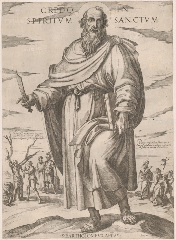 St. Bartholomew from the series 'Christ