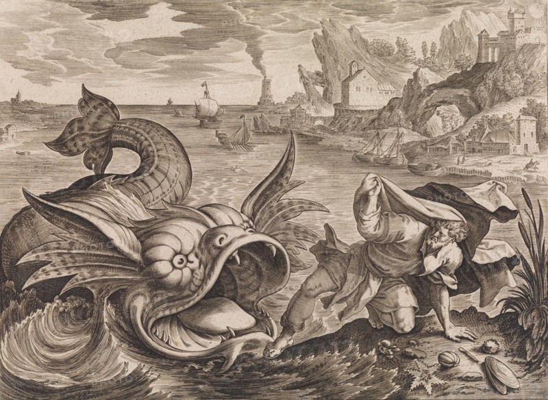 Jonah Cast on Shore by the Fish