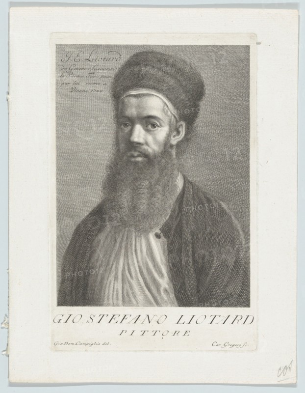 Self-portrait in a Turkish Outfit