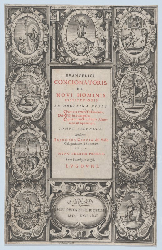 Frontispiece for Evangelicus Concionatoris