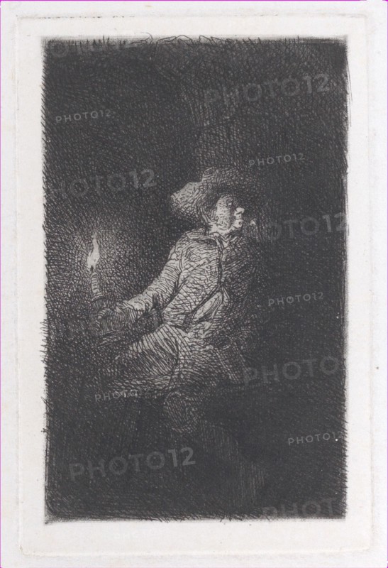 A Man in a Cave