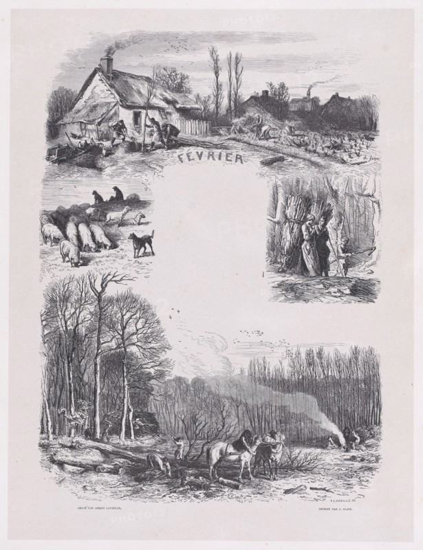 February from Album of Rustic Subjects