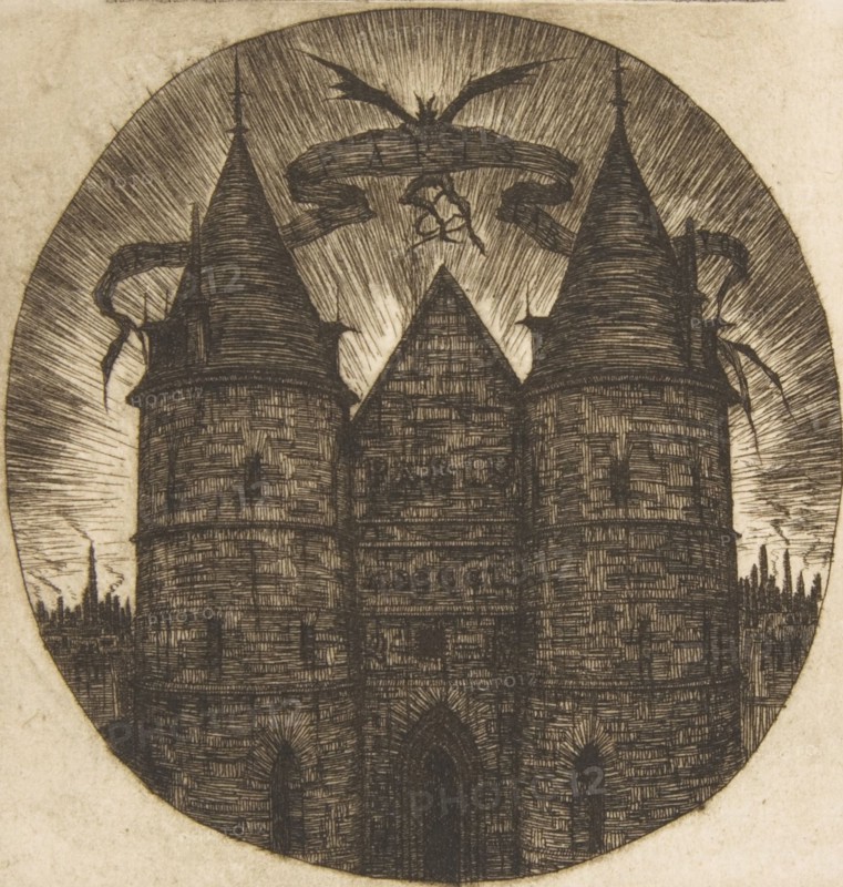 The Old Gate of the Palais de Justice