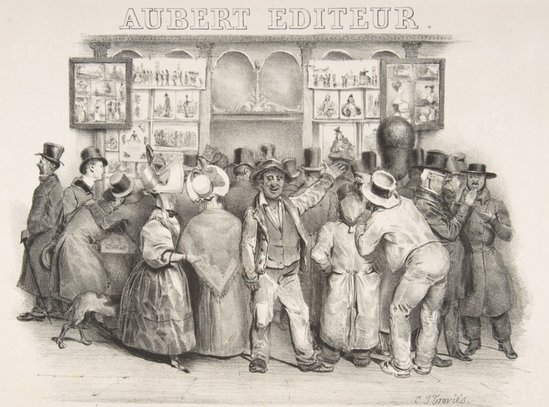 The Publisher Aubert (You must admit the government has a comic appearance)