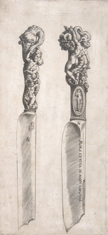 Design for Two Knife Handles