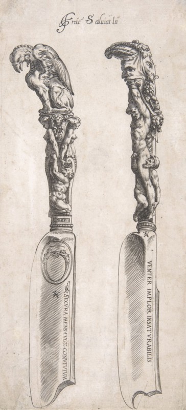 Design for Two Knife Handles