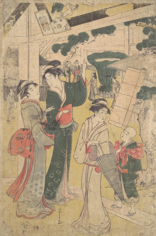 Group of women. Creator: Hosoda Eishi.
