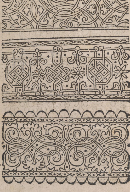 Modelbuch aller Art Nehens vn Stickens (Page 3v)