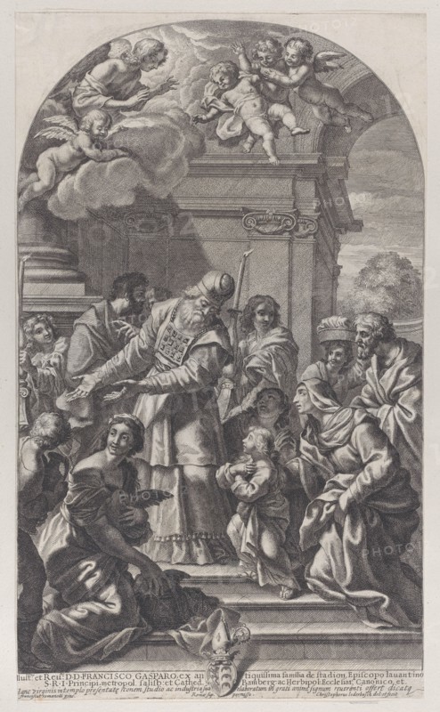 The presentation of the Virgin in the Temple