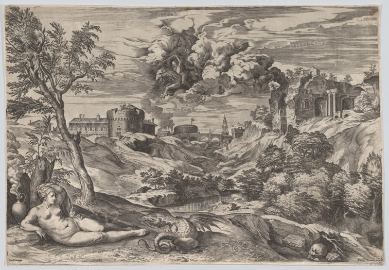 Ruggiero Rescuing Angelica