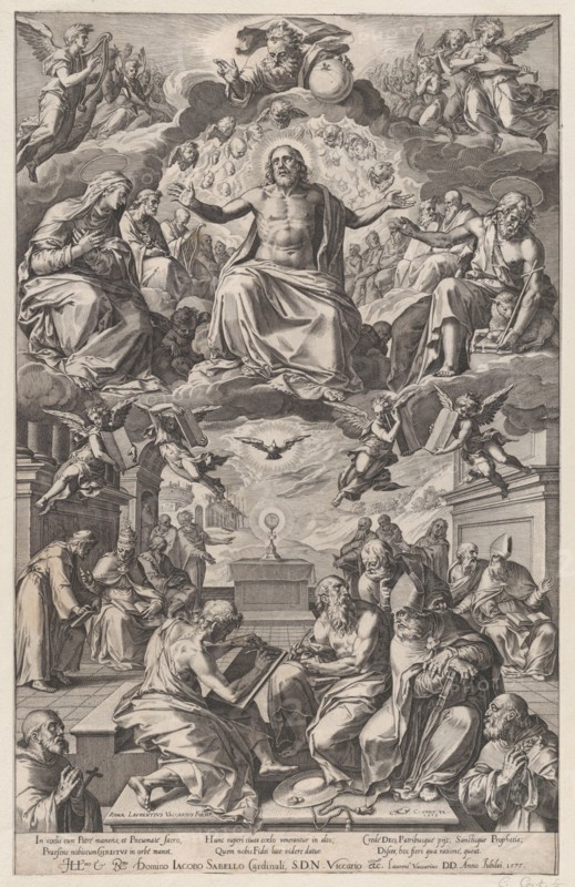 The Dispute of the Church Fathers over the Holy Sacrament