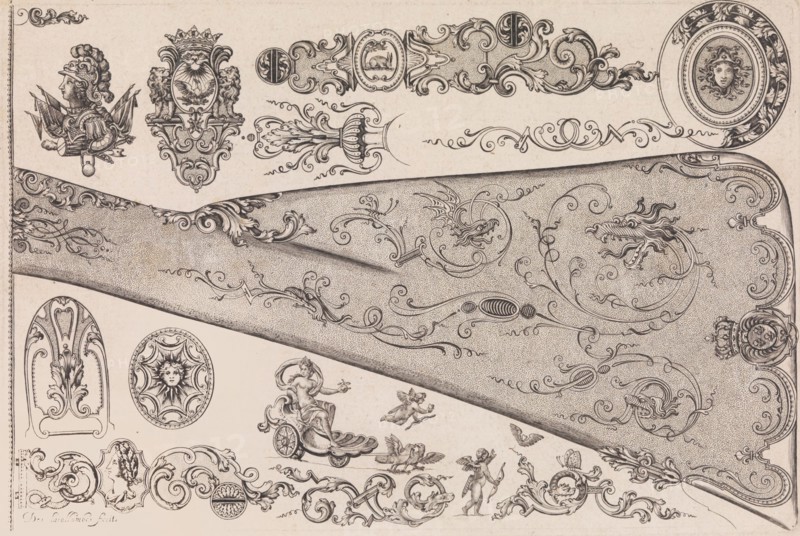 Plate seven from Nouveavx Desseins D'Arquebvseries