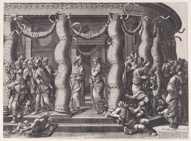Christ and the woman taken in adultery