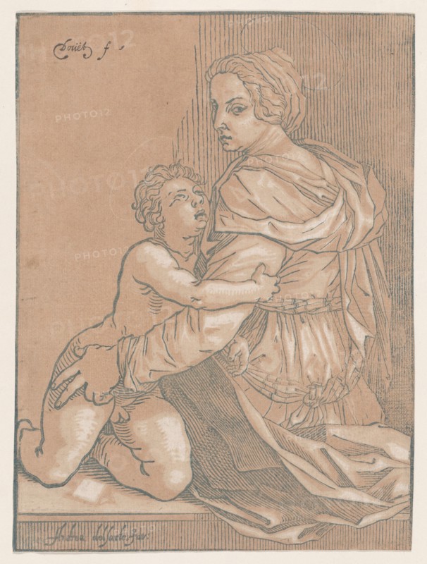 Virgin and child