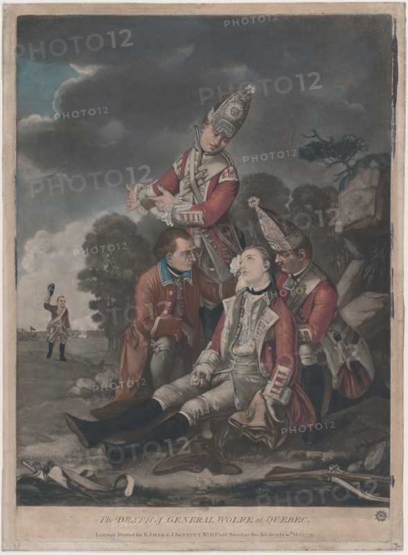 The Death of General Wolfe at Quebec (September