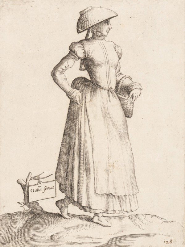 Costume Plate: Galla Serva