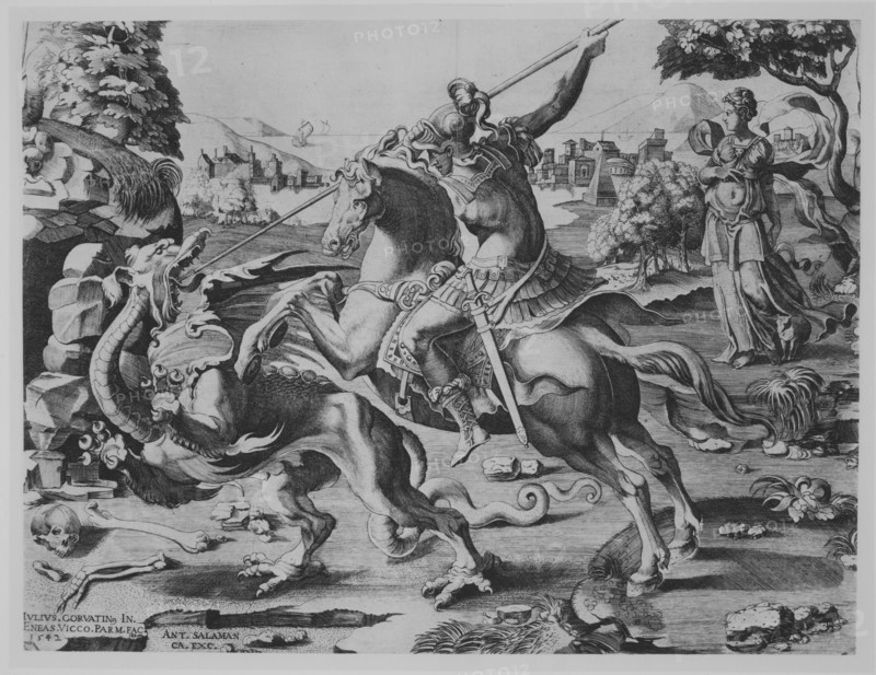 St George Killing the Dragon