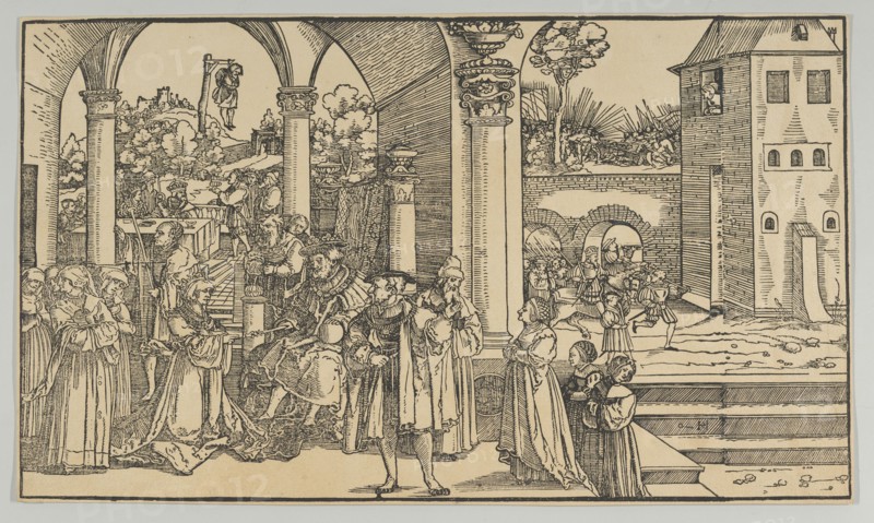 The Story of Esther. Creator: Hans Schäufelein the Elder.