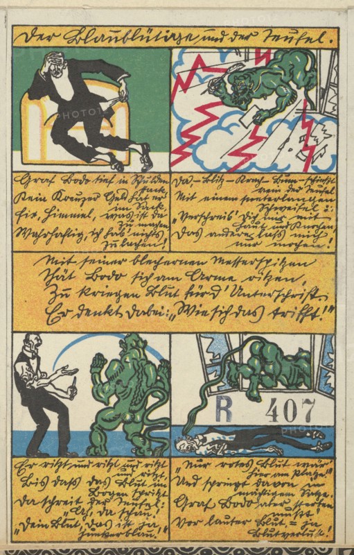 The Blue-Blooded Man and the Devil (Der Blaublütige und der Teufel)