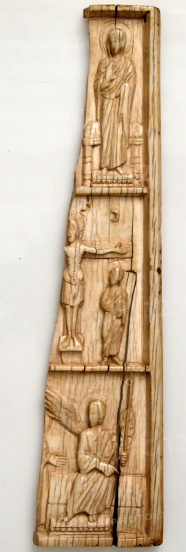 Wing of an Ivory Triptych with Scenes from the Life of Christ