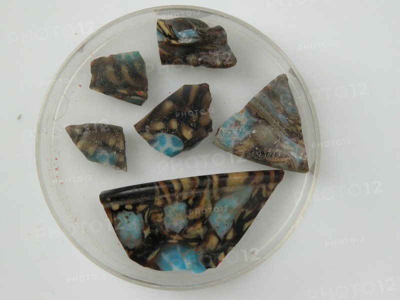 Glass Fragments from a Vessel