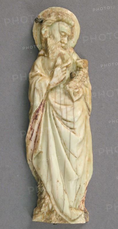 Plaque with Saint John the Baptist