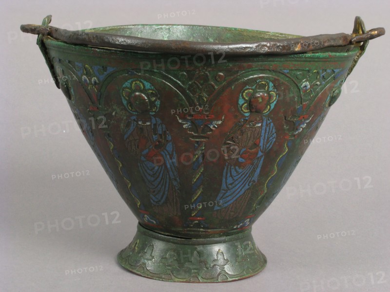 Situla (Bucket for Holy Water) with Saint Peter and Other Saints