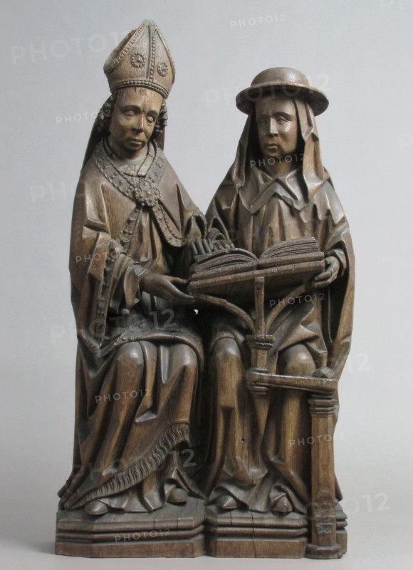 St. Augustine (or St. Ambrose) and St. Jerome