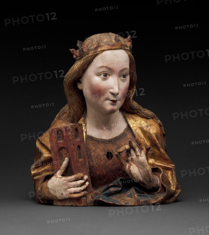 Reliquary Bust of Saint Barbara