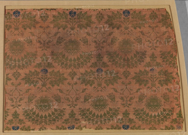 Textile with Lions' Heads
