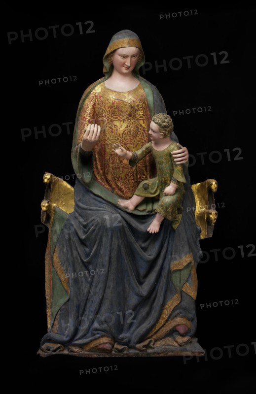 Enthroned Virgin and Child