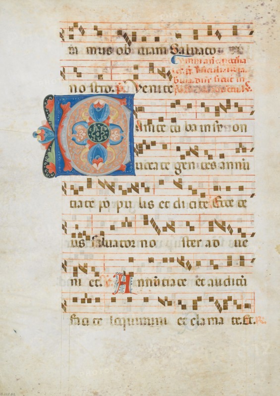 Bifolium with Initial C