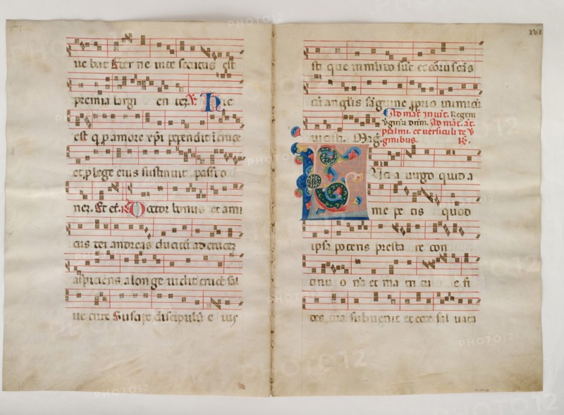 Bifolium with Initial L