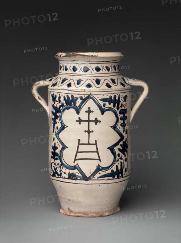 Pharmacy Jar with the Arms of the Hospital of Santa Maria della Scala