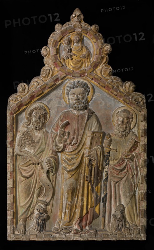 Relief Altarpiece with Saints Peter