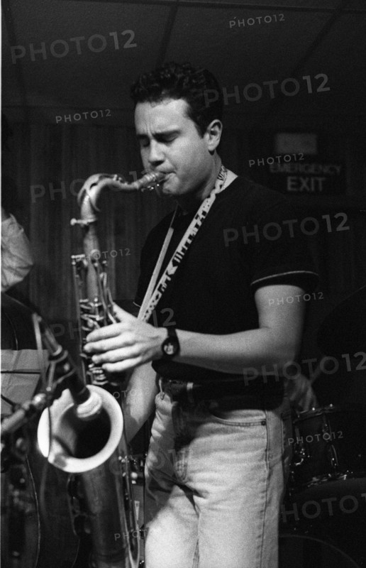 Rick Margitza, Tenor Clef, Hoxton Square, London, June 1991.