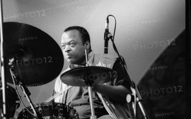 Jeff ?Tain? Watts, Brecon Jazz Festival, Brecon, Wales, Aug 1998.