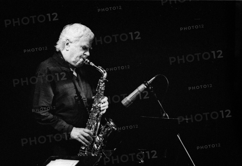 Charlie Mariano, Brecon Jazz Festival, Brecon, Powys, Wales, Aug 2002.